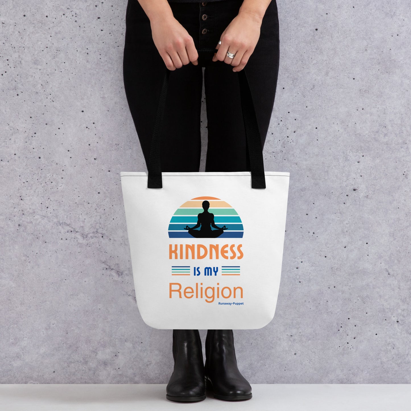 Tote Bag Kindness is My Religion