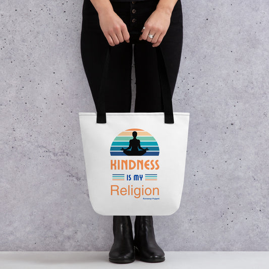 Tote Bag Kindness is My Religion