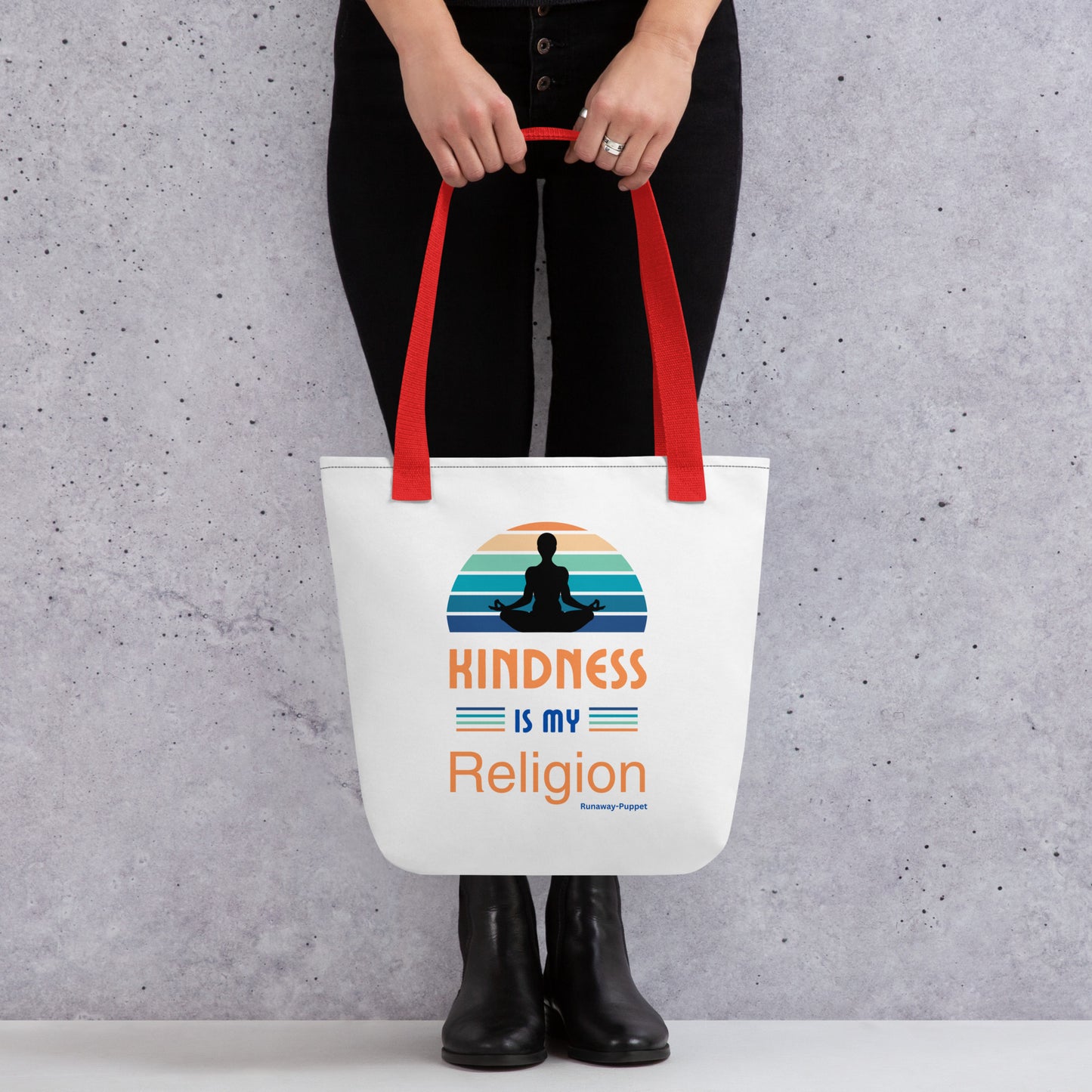 Tote Bag Kindness is My Religion