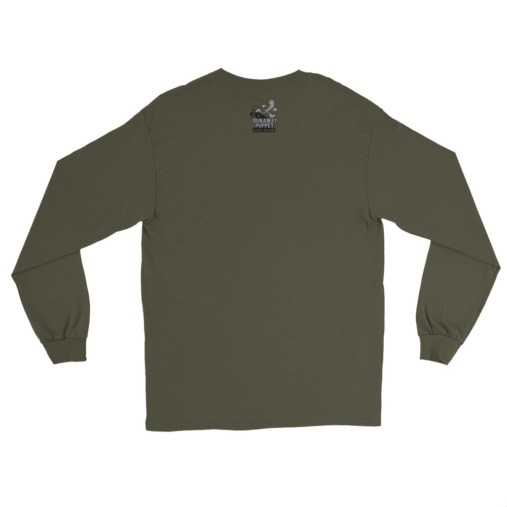 "Balance" Men’s Long Sleeve Cotton T-Shirt