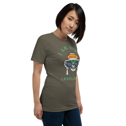 "Busy Leveling Up" Unisex T-shirt