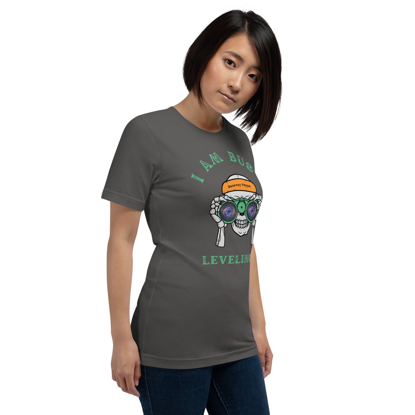 "Busy Leveling Up" Unisex T-shirt