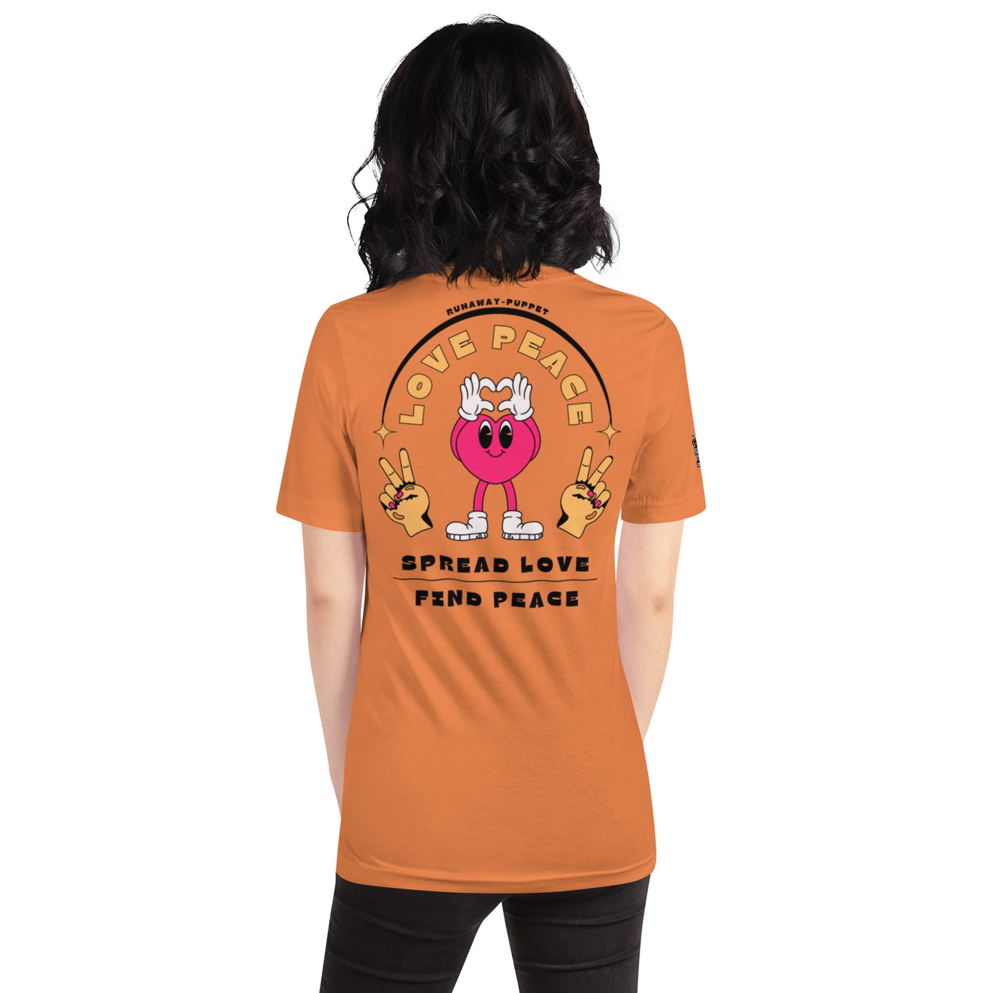 RPRN Spread Love/Find Peace Unisex T-shirt