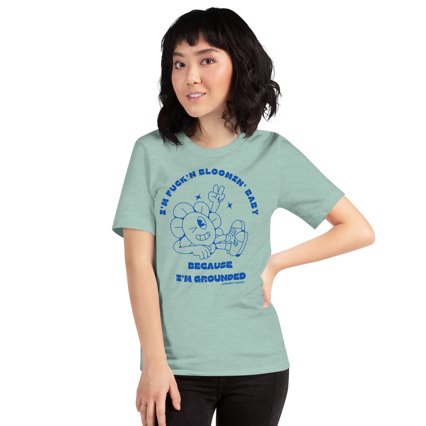 RPRN Bloomin" Because I'm Grounded Unisex T-shirt