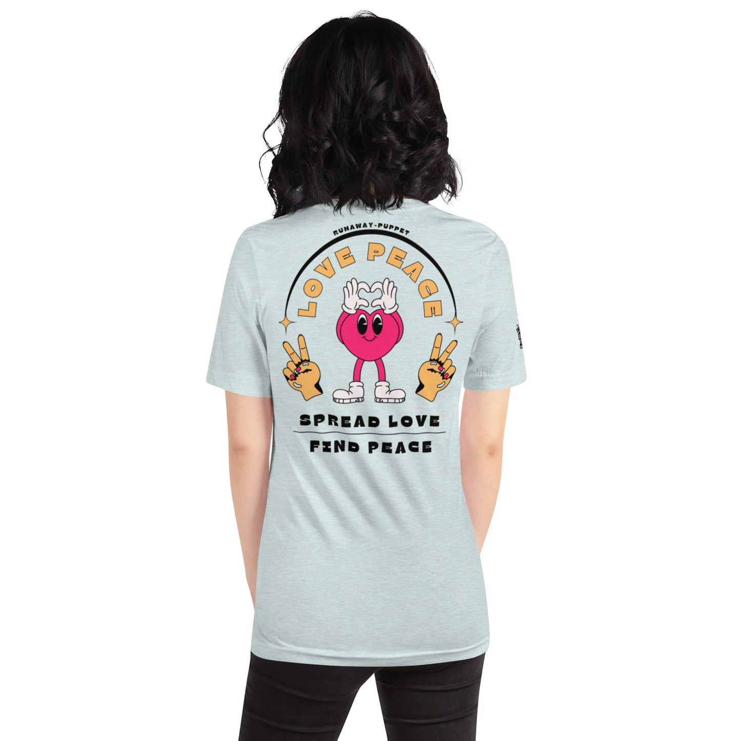 RPRN Spread Love/Find Peace Unisex T-shirt