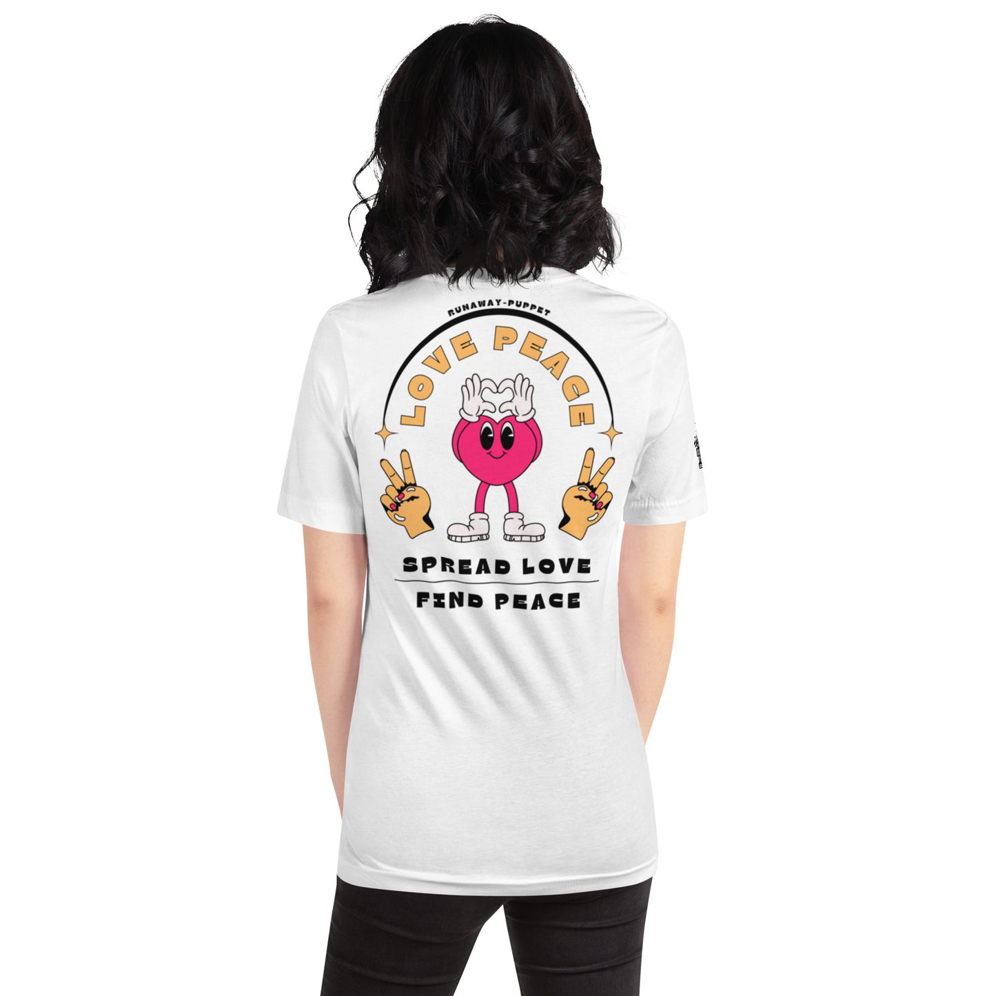 RPRN Spread Love/Find Peace Unisex T-shirt