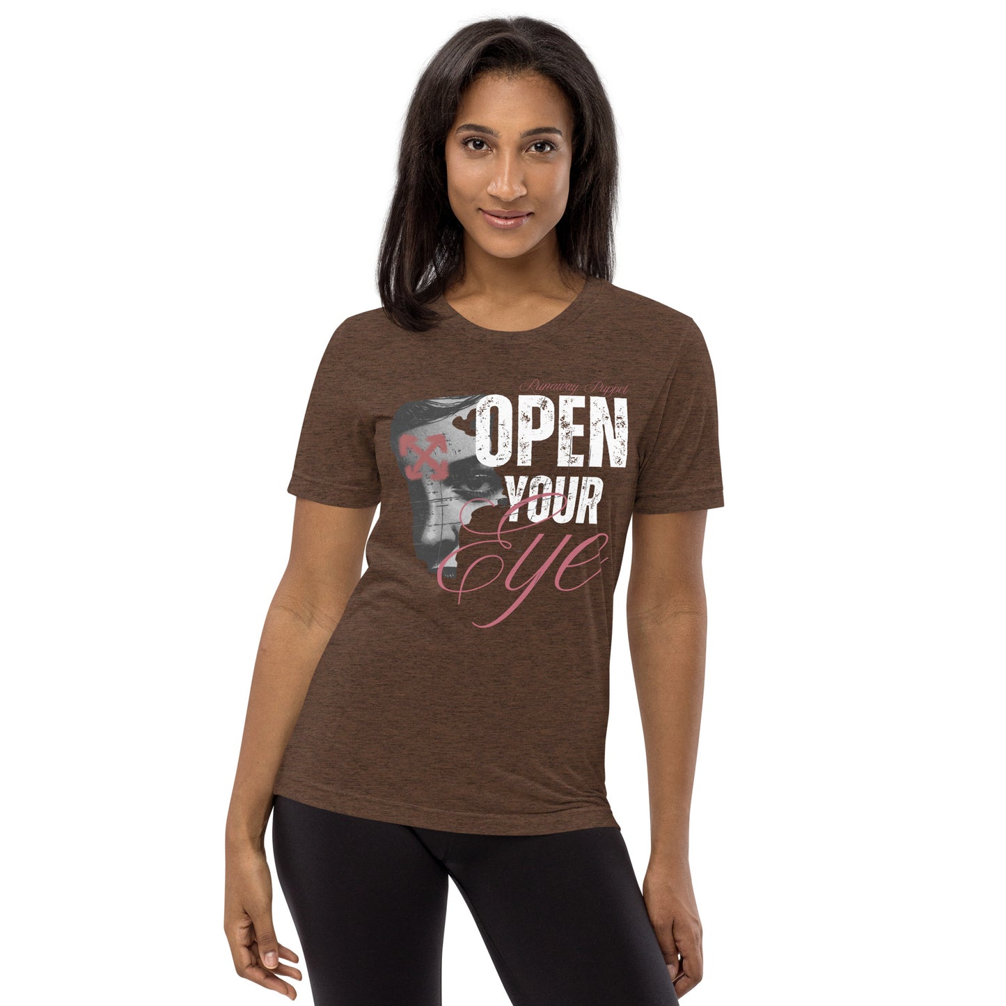 "Open Your Eye" Unisex Tri-blend Short Sleeve T-Shirt