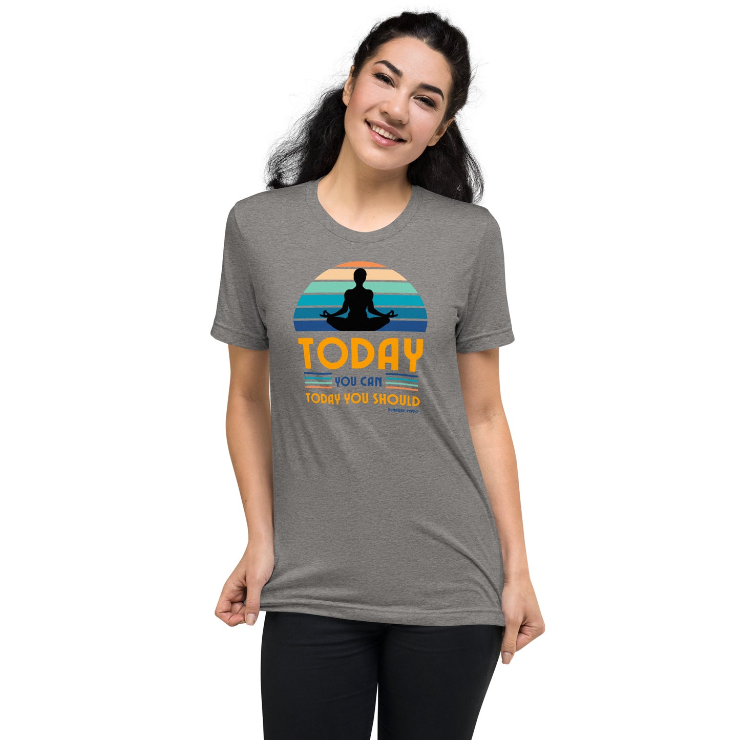 "Today You Can" Unisex Tri-Blend Short Sleeve T-Shirt