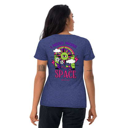 "I Need More Space"  Short Sleeve Tri-blend T-Shirt