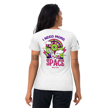 "I Need More Space"  Short Sleeve Tri-blend T-Shirt